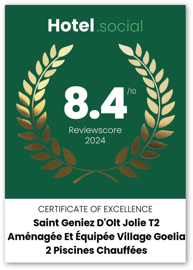 Saint Geniez D'Olt Jolie T2 Amenagee Et Equipee Village Goelia 2 Piscines Chauffees Exterior foto